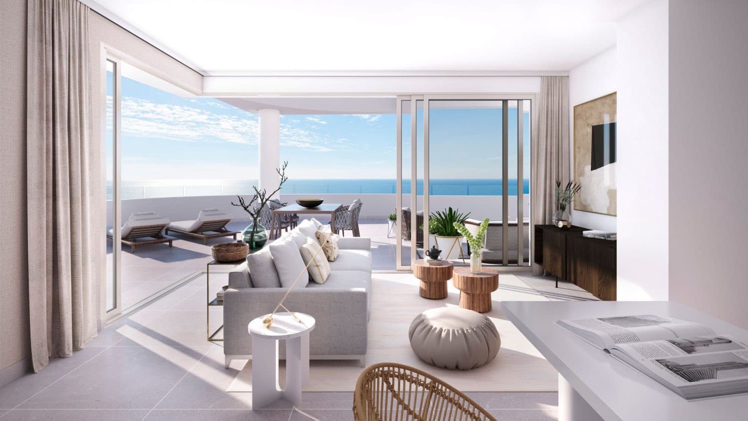 2 Zimmer Penthouse zu verkaufen in Mijas Costa mit Pool Garage - 1.150.000 € (Ref: 5052767)