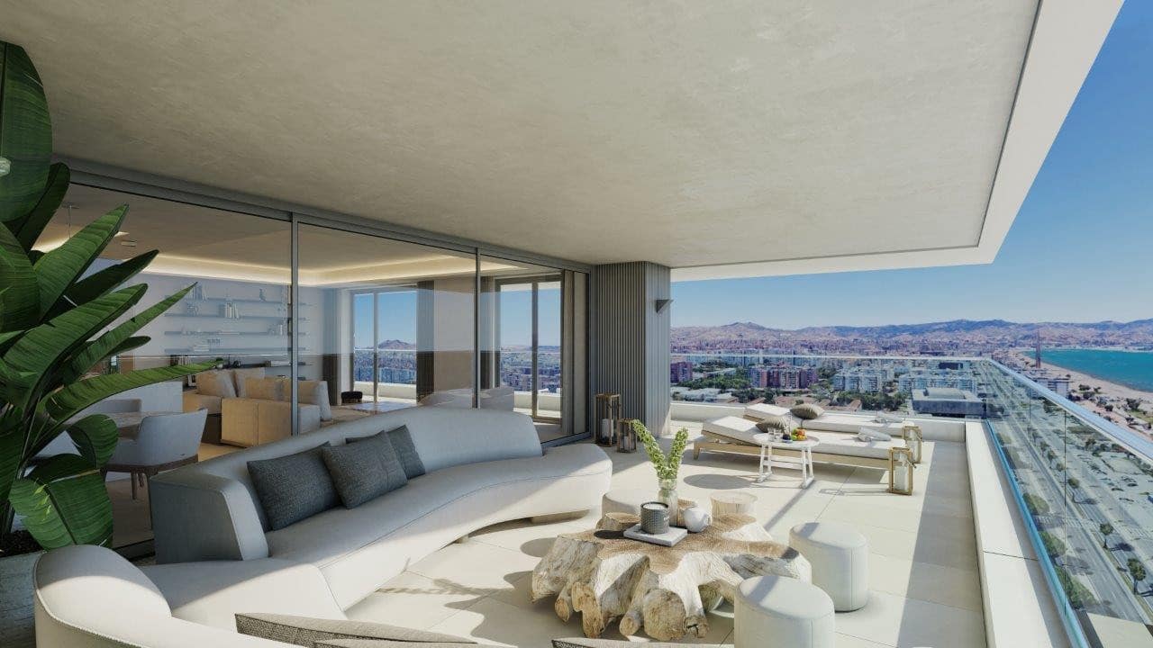 Apartamento de 4 habitaciones en Málaga ciudad en venta con piscina garaje - 2.213.000 € (Ref: 5100684)