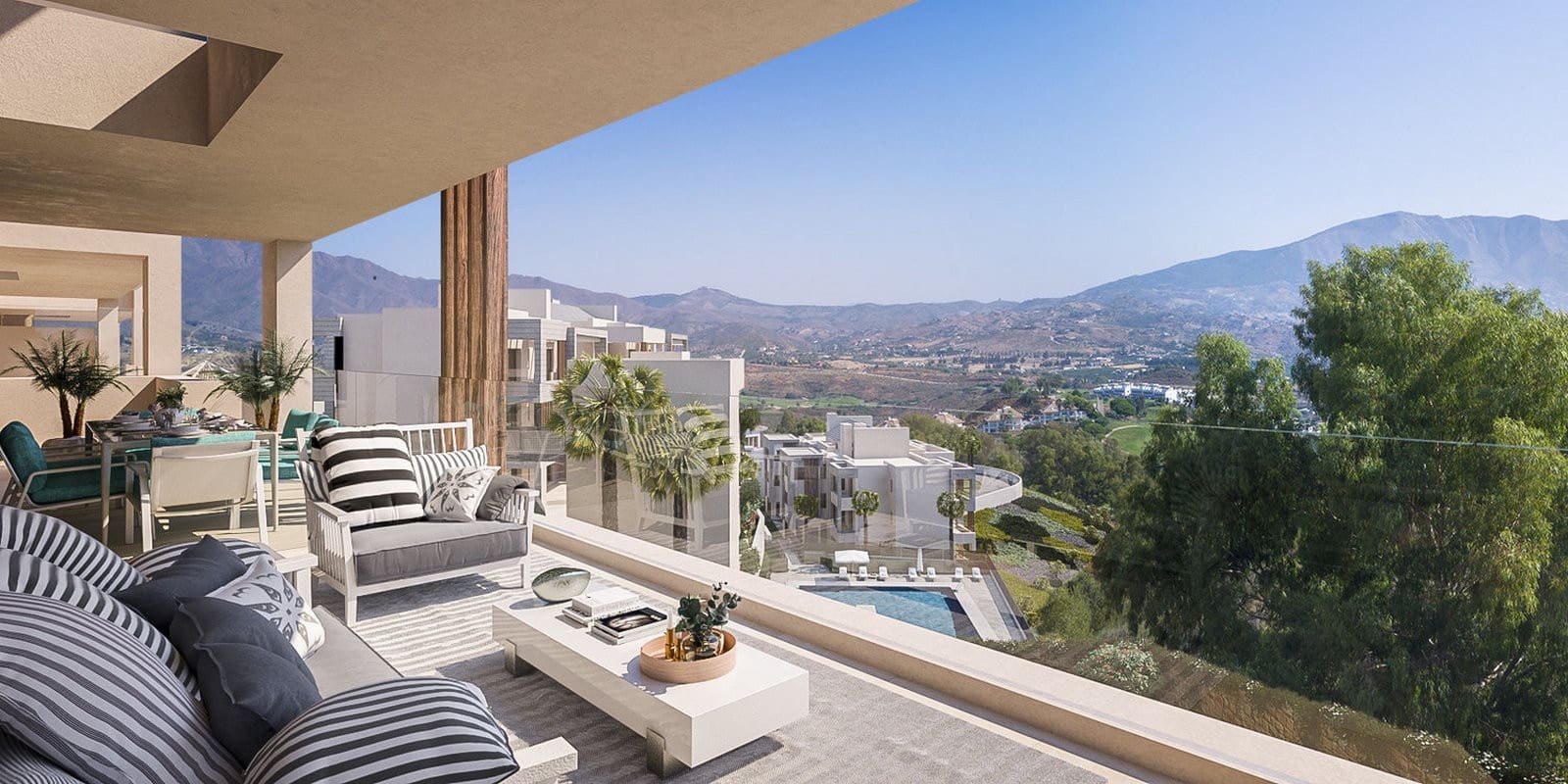 2 sypialnia Apartament na sprzedaż w Mijas Costa z basenem garażem - 270 172 € (Ref: 5302140)