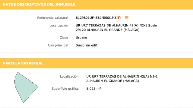 Tontti myytävänä paikassa Alhaurín el Grande - 246 400 € (Ref: 6323101)