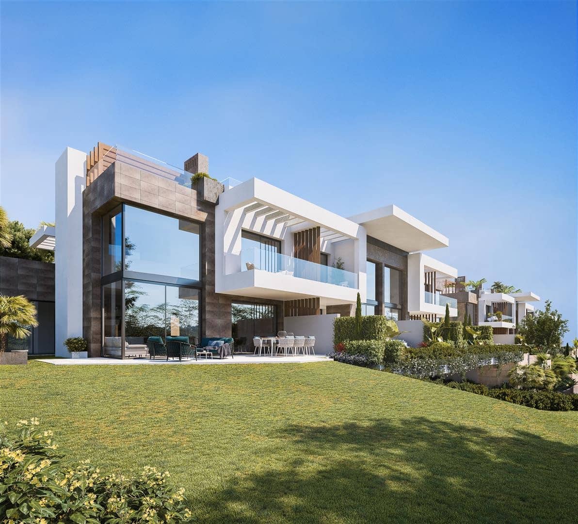 4 soveværelse Semi-Rækkehus til salg i Marbella med swimmingpool garage - € 1.675.000 (Ref: 6344974)