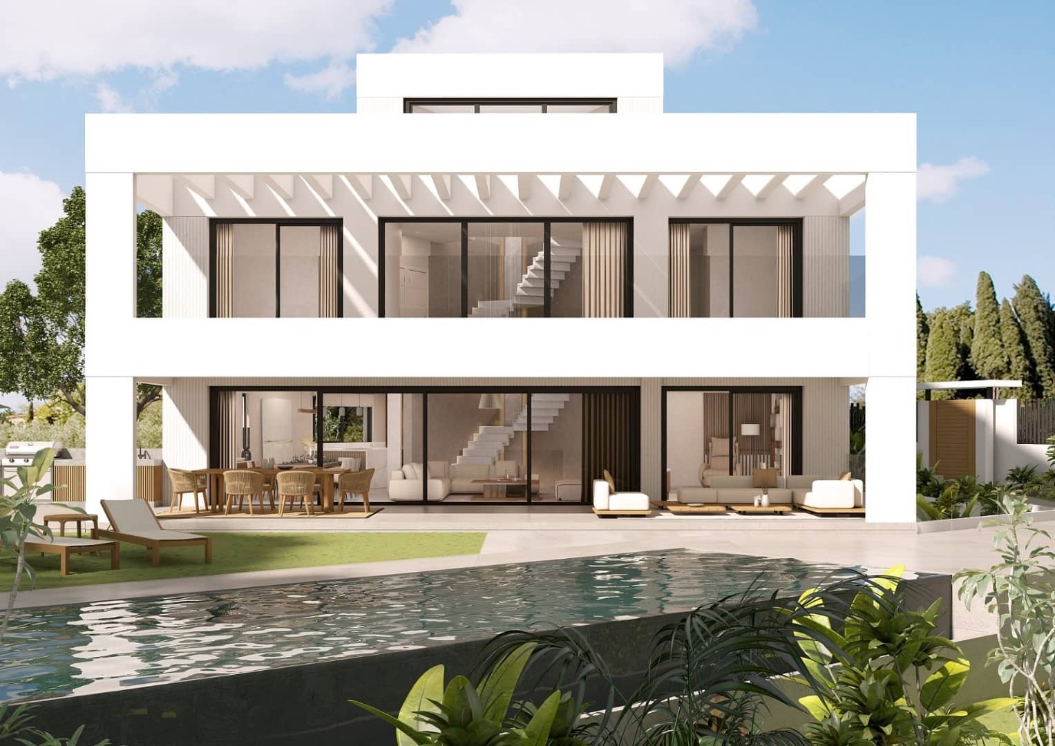 4 soveværelse Villa til salg i Guadalmina med swimmingpool garage - € 3.285.000 (Ref: 6745732)