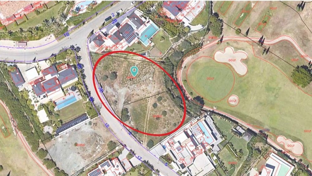 Byggetomt til salgs i Los Flamingos - € 2 500 000 (Ref: 7339519)