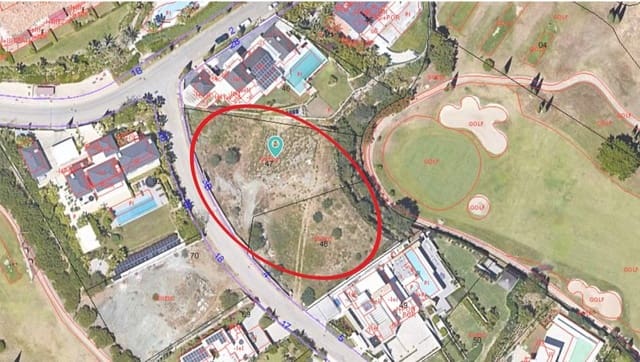Terrain à Bâtir à vendre à Los Flamingos, Benahavís - 2 500 000 € (Ref: 7339519)