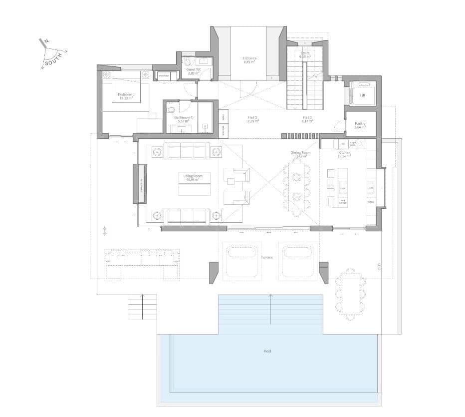 4 chambre Villa/Maison à vendre à Ojen avec piscine garage - 3 400 000 € (Ref: 7849339)