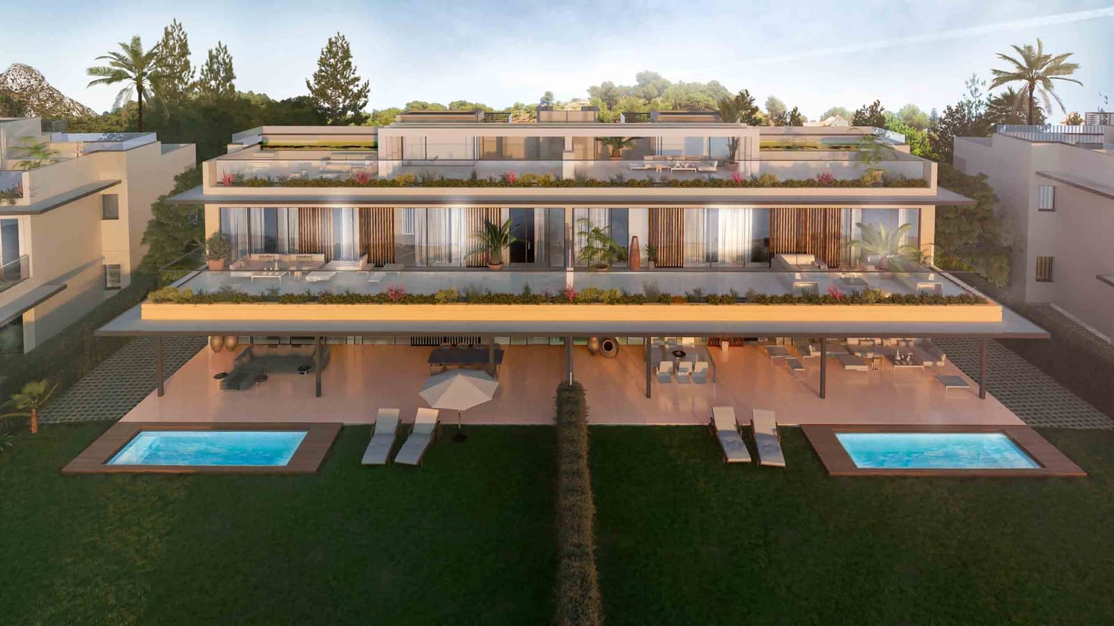 3 quarto Apartamento para venda em Marbella com piscina garagem - 1 245 000 € (Ref: 8066197)