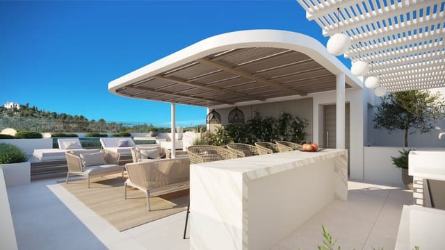 4 chambre Penthouse à vendre à Benahavís avec piscine garage - 2 175 500 € (Ref: 8103940)