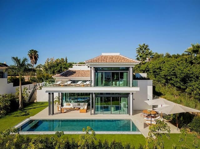 4 soverom Villa til salgs i Golden Mile, Marbella med svømmebasseng garasje - € 4 850 000 (Ref: 8463792)