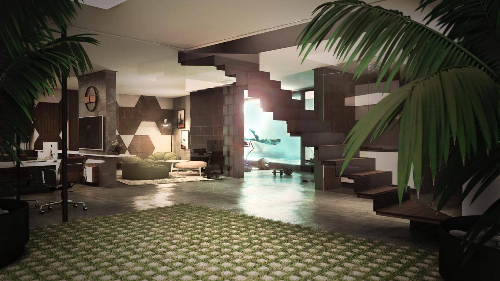 4 sypialnia Willa na sprzedaż w Torrequebrada z basenem garażem - 1 395 000 € (Ref: 8485508)