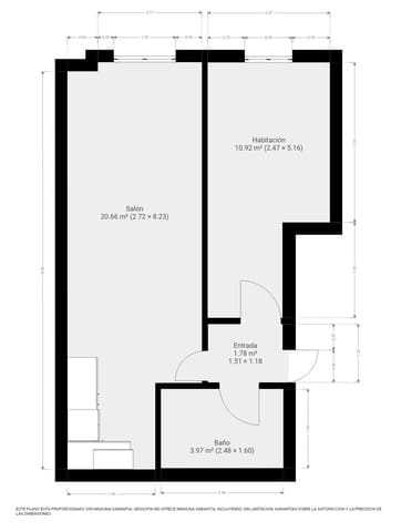 1 makuuhuone Huoneisto myytävänä paikassa La Trinidad, Málaga kaupunki - 169 765 € (Ref: 8900078)