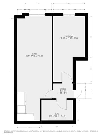 1 camera da letto Appartamento in vendita in La Trinidad, Malaga città - 169.765 € (Rif: 8900078)