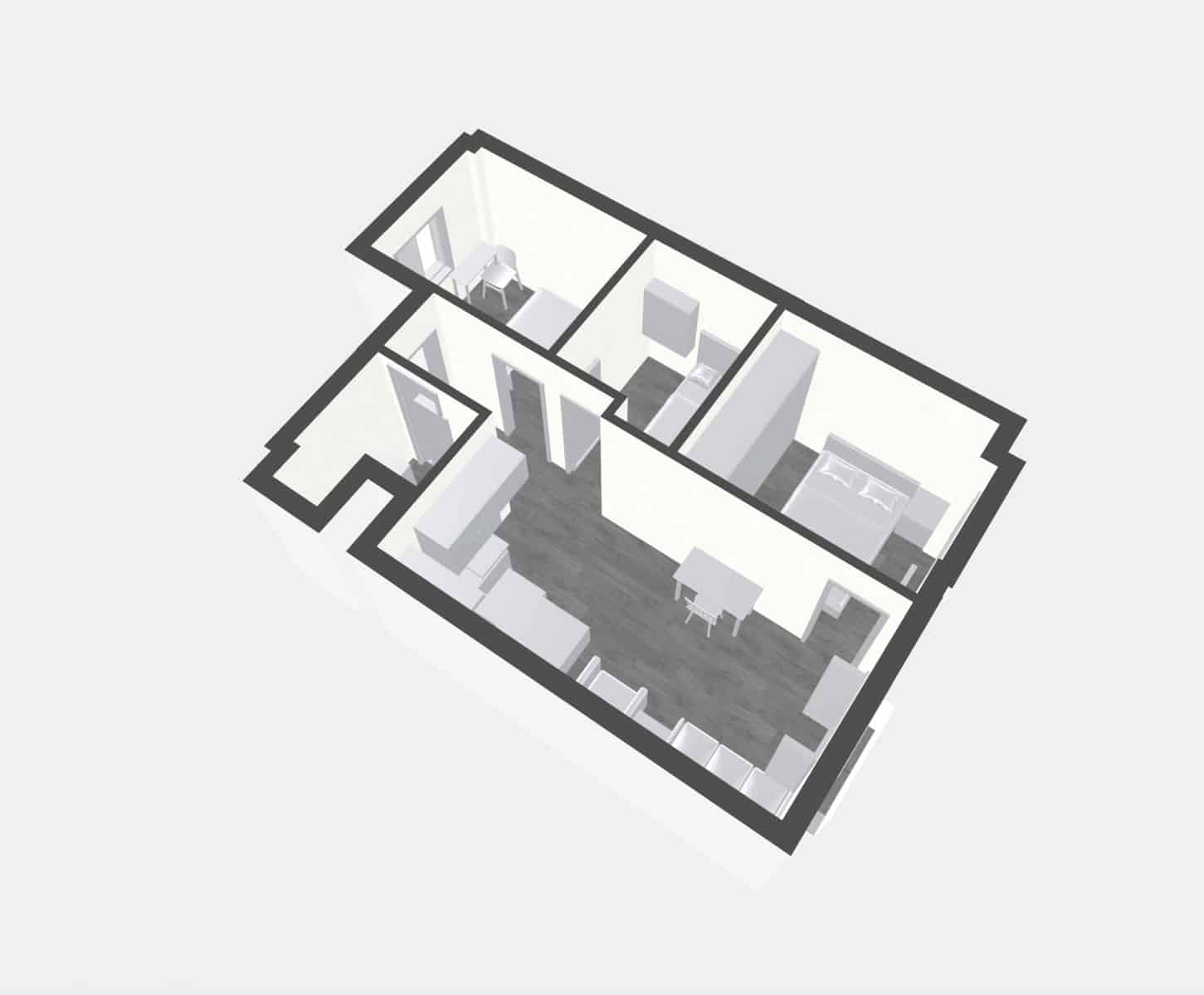 3 camera da letto Appartamento in vendita in Malaga citta - 312.000 € (Rif: 8929070)