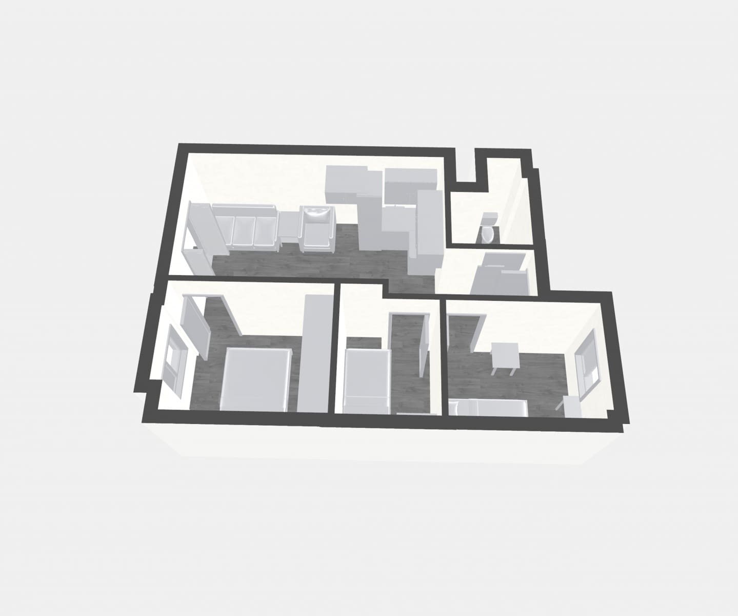 3 camera da letto Appartamento in vendita in Malaga citta - 312.000 € (Rif: 8929070)