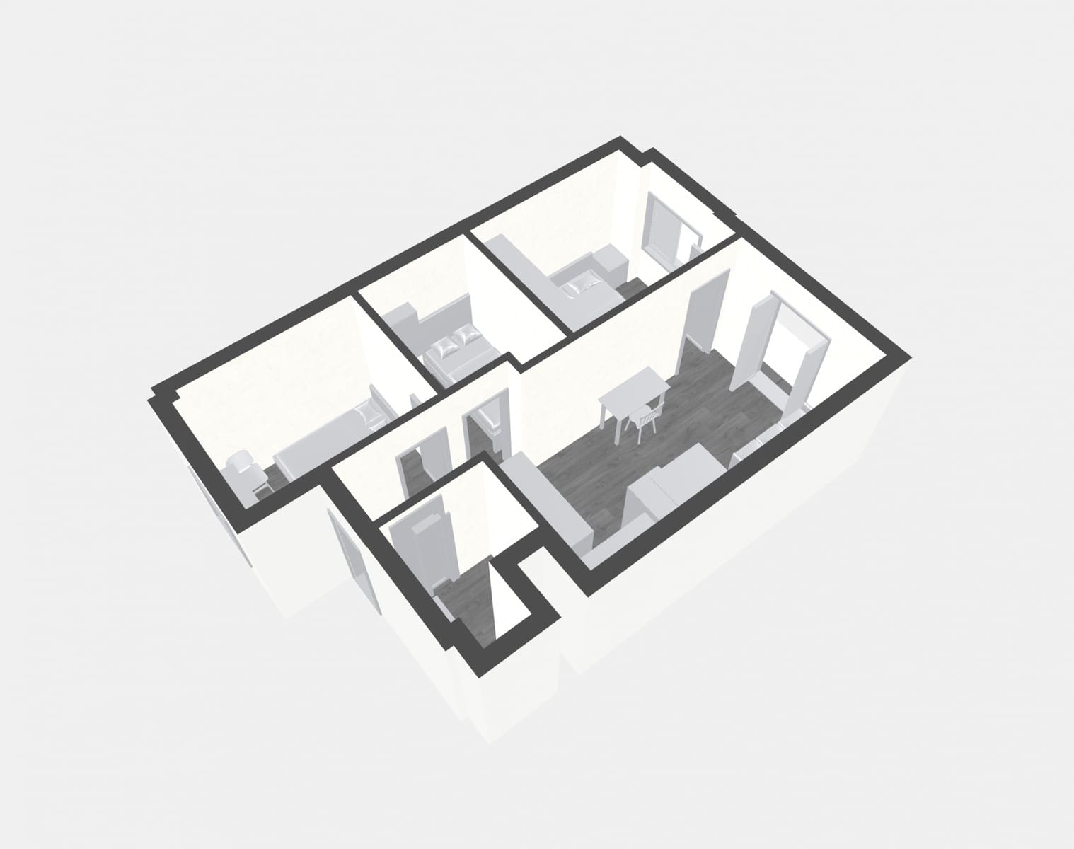 3 camera da letto Appartamento in vendita in Malaga citta - 312.000 € (Rif: 8929070)