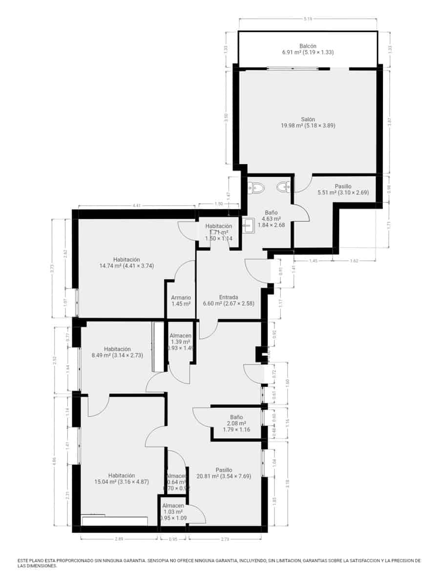 3 chambre Appartement à vendre à Malaga ville - 469 000 € (Ref: 8957299)