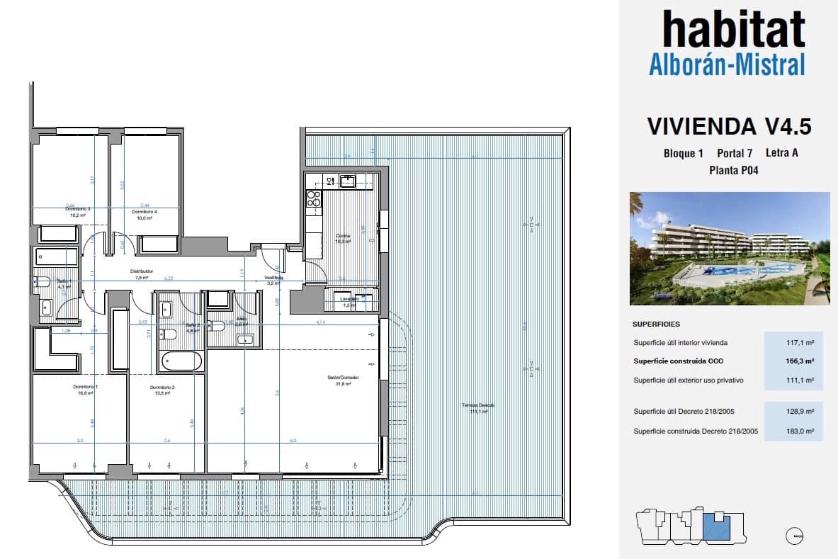 4 soveværelse Penthouse til salg i Torremolinos med swimmingpool garage - € 1.750.000 (Ref: 9081711)