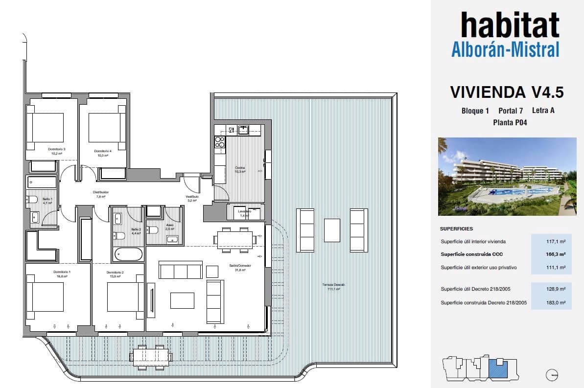 4 soveværelse Penthouse til salg i Torremolinos med swimmingpool garage - € 1.750.000 (Ref: 9081711)
