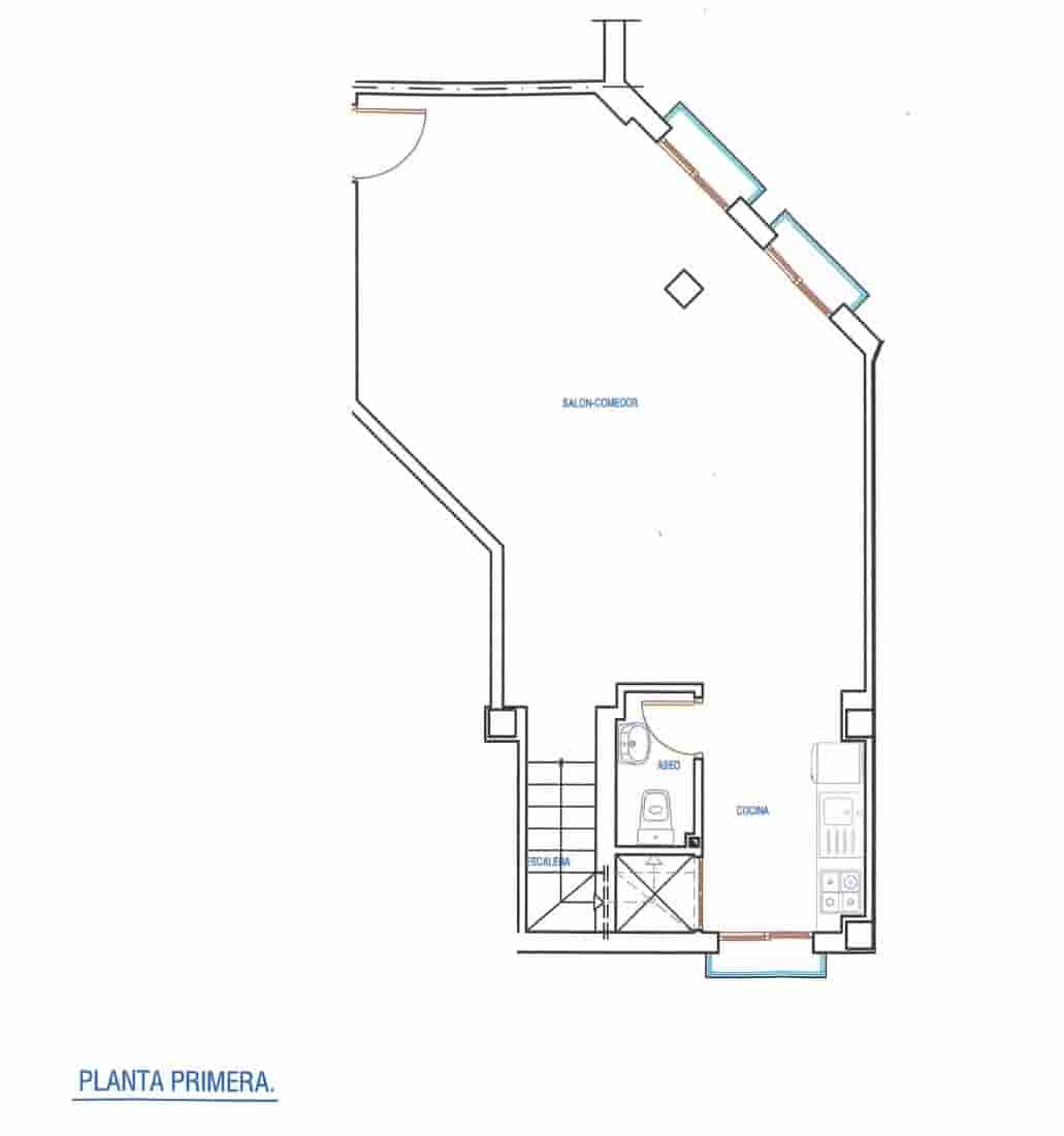 1 makuuhuone Kattohuoneisto myytävänä paikassa Benalmadena Costa - 325 000 € (Ref: 9114300)