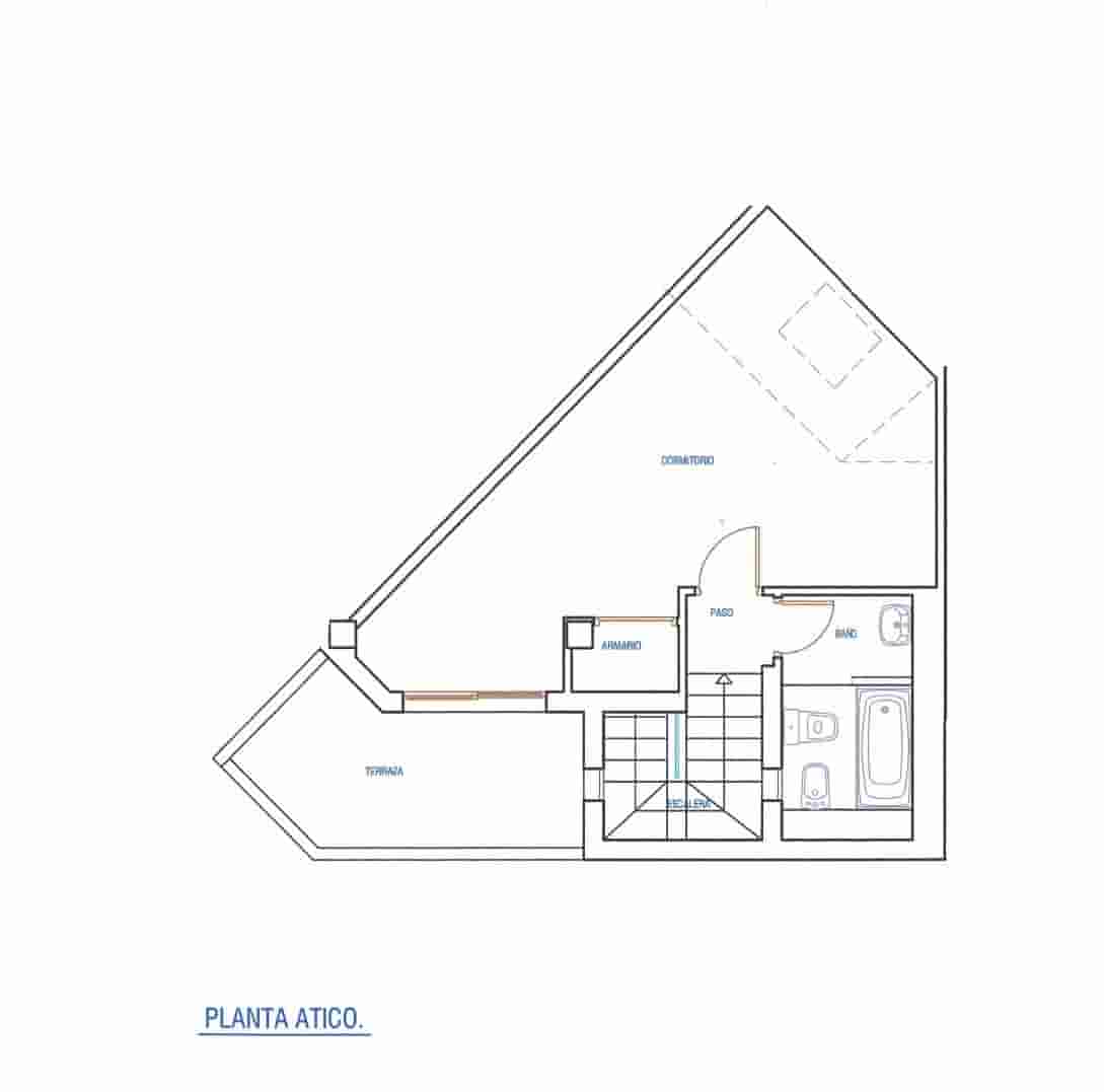 1 makuuhuone Kattohuoneisto myytävänä paikassa Benalmadena Costa - 325 000 € (Ref: 9114300)