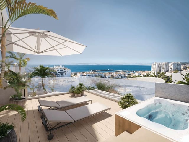 2 sypialnia Apartament na sprzedaż w Puerto de Estepona, Estepona z basenem garażem - 459 700 € (Ref: 9385375)