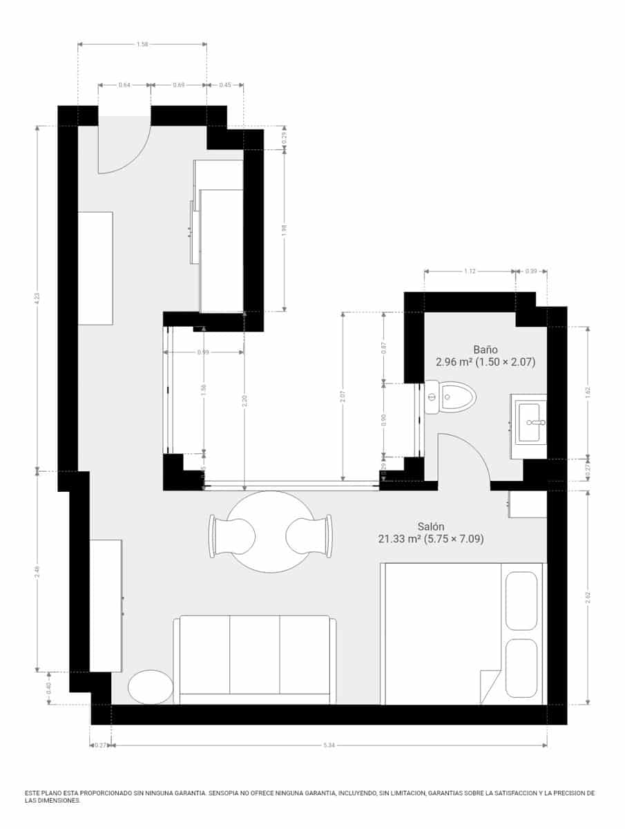 Studio til salgs i Malaga by - € 228 000 (Ref: 9574414)