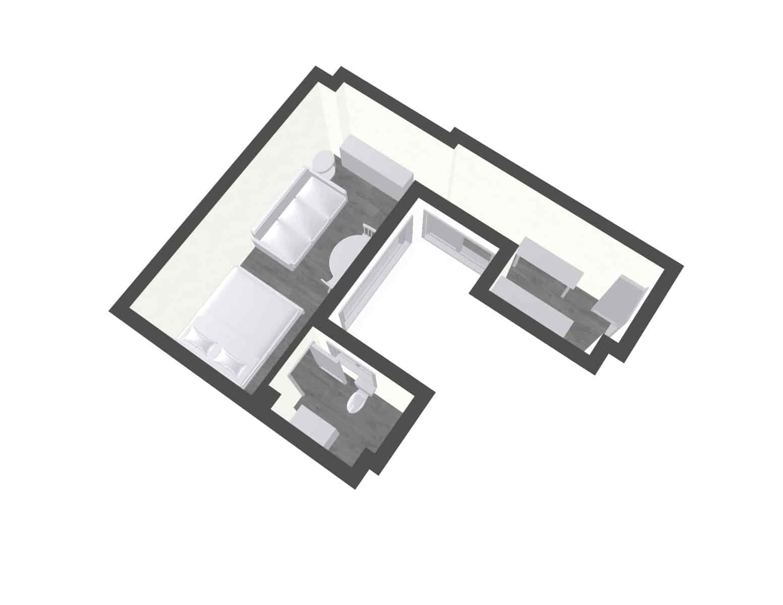 Studio til salgs i Malaga by - € 228 000 (Ref: 9574414)