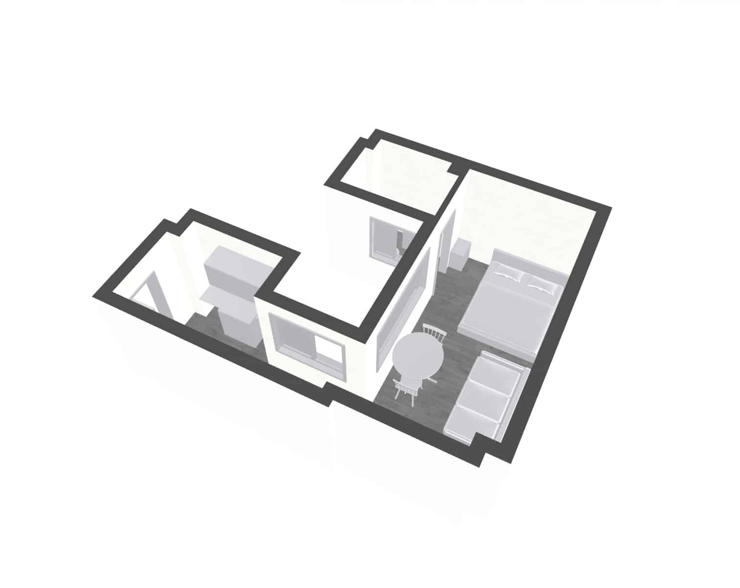 Studio til salgs i Malaga by - € 228 000 (Ref: 9574414)