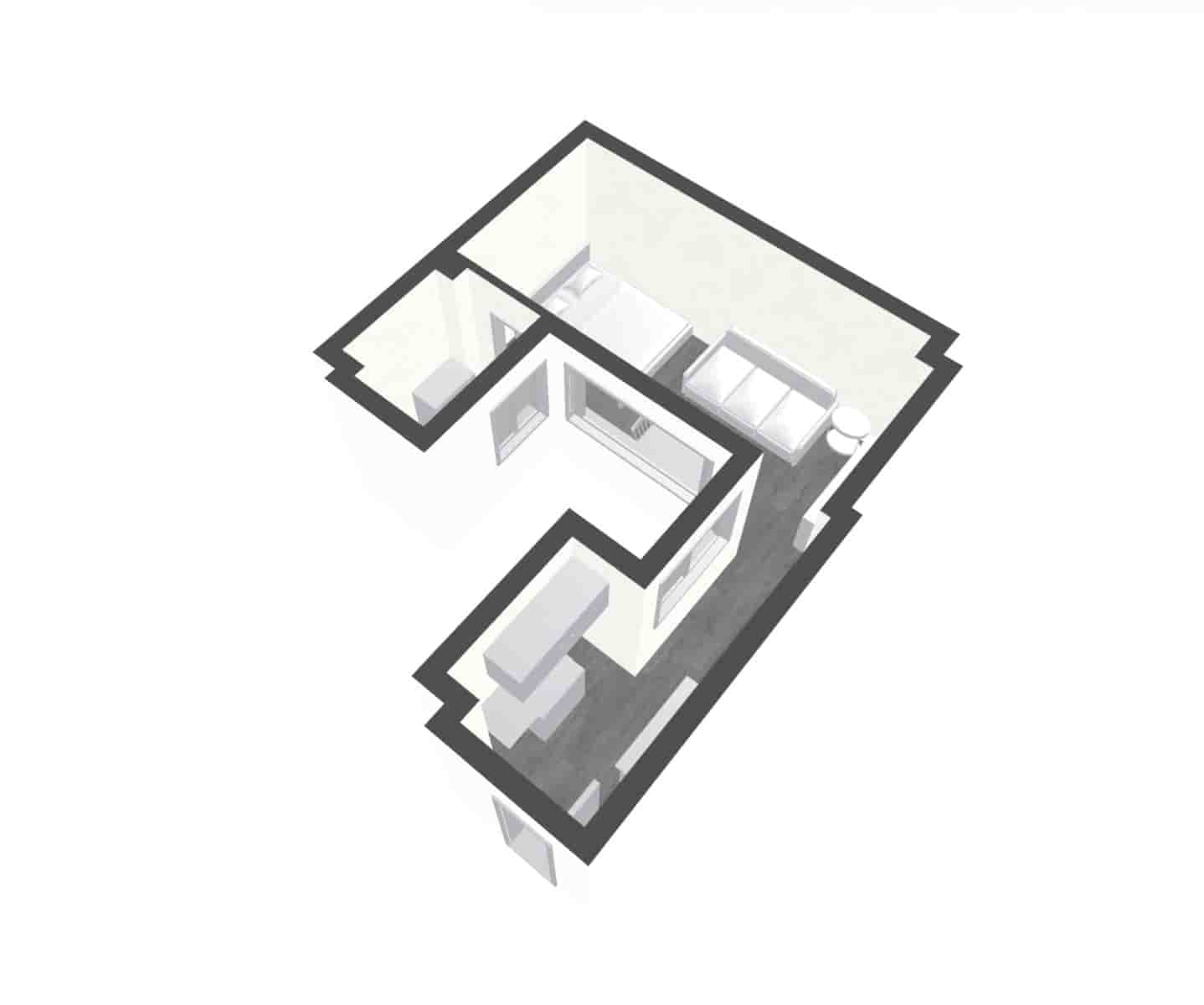 Studio til salgs i Malaga by - € 228 000 (Ref: 9574414)