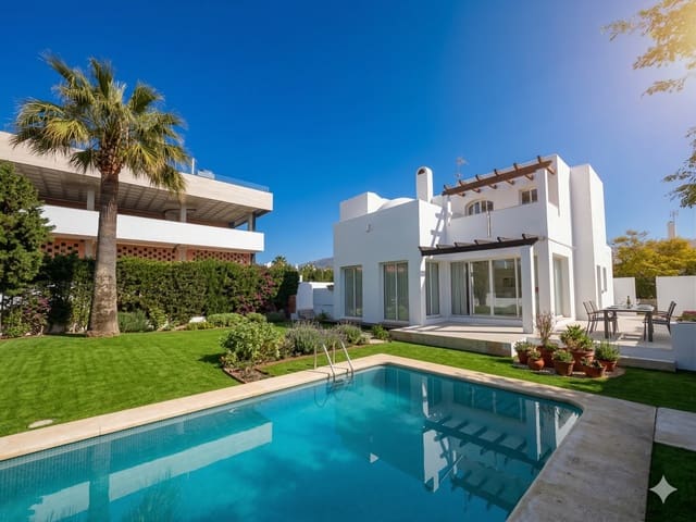 5 chambre Villa/Maison à vendre à Puerto Banus, Marbella avec piscine garage - 1 470 000 € (Ref: 9677055)