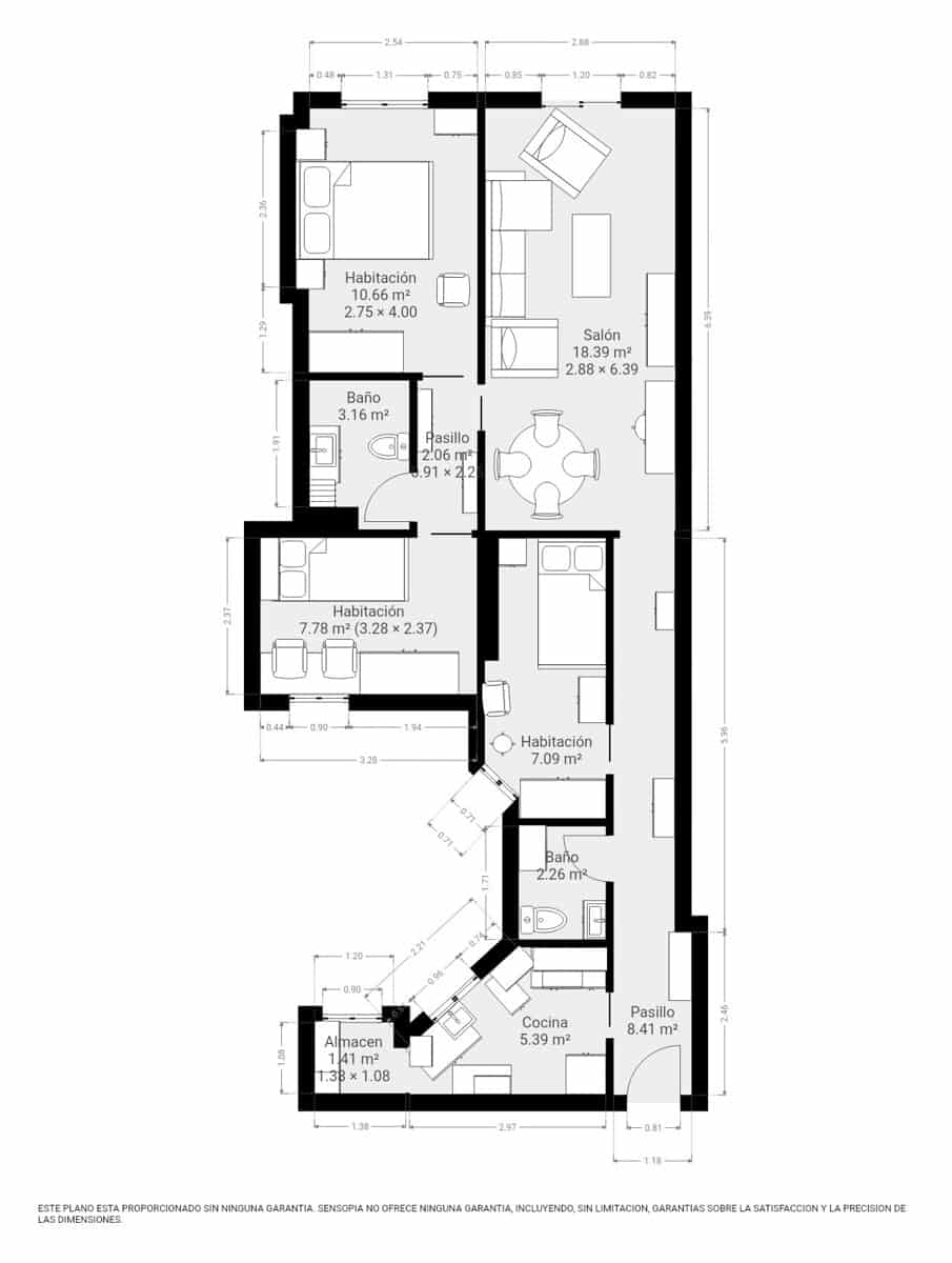 3 quarto Apartamento para venda em Malaga cidade com garagem - 394 000 € (Ref: 9866916)