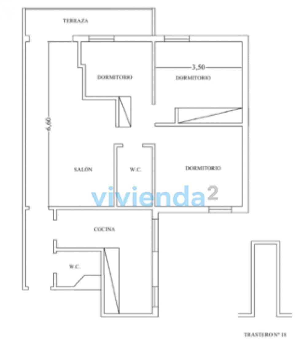 3 soveværelse Lejlighed til salg i Madrid by - € 299.500 (Ref: 10157484)