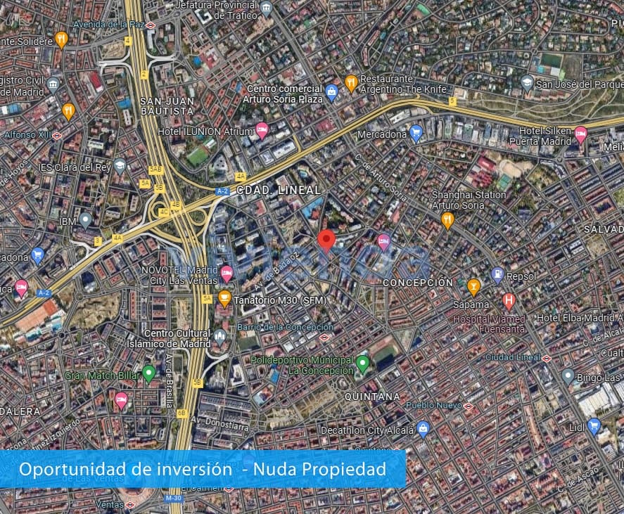 3 soveværelse Lejlighed til salg i Madrid by - € 299.500 (Ref: 10157484)