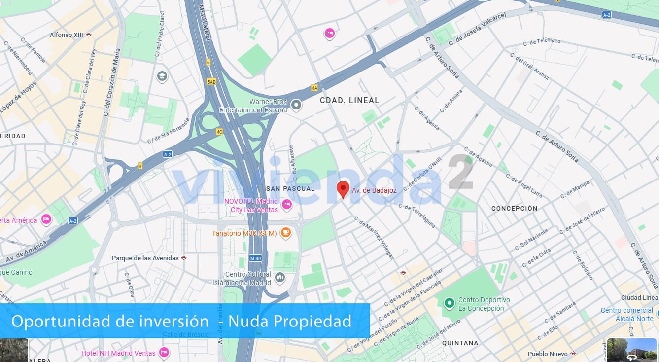 3 soveværelse Lejlighed til salg i Madrid by - € 299.500 (Ref: 10157484)