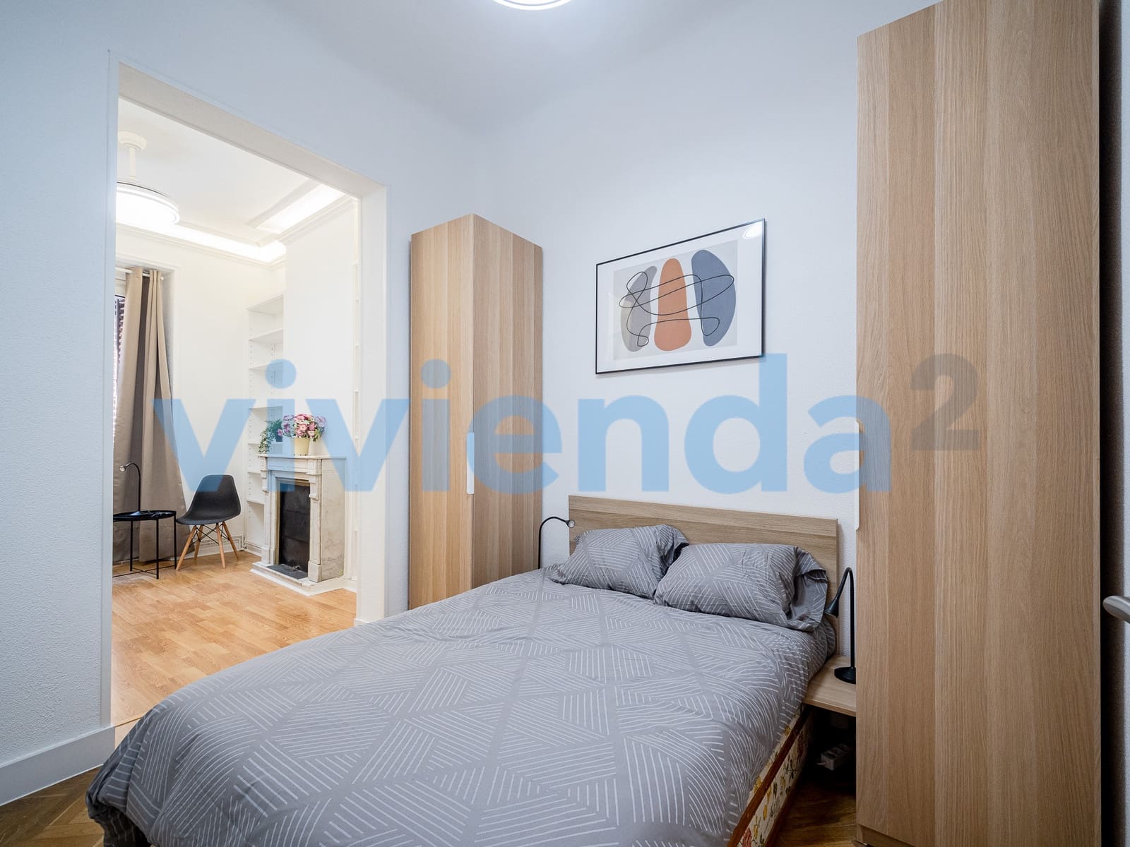 5 soveværelse Lejlighed til leje i Madrid by - € 3.000 (Ref: 9032233)