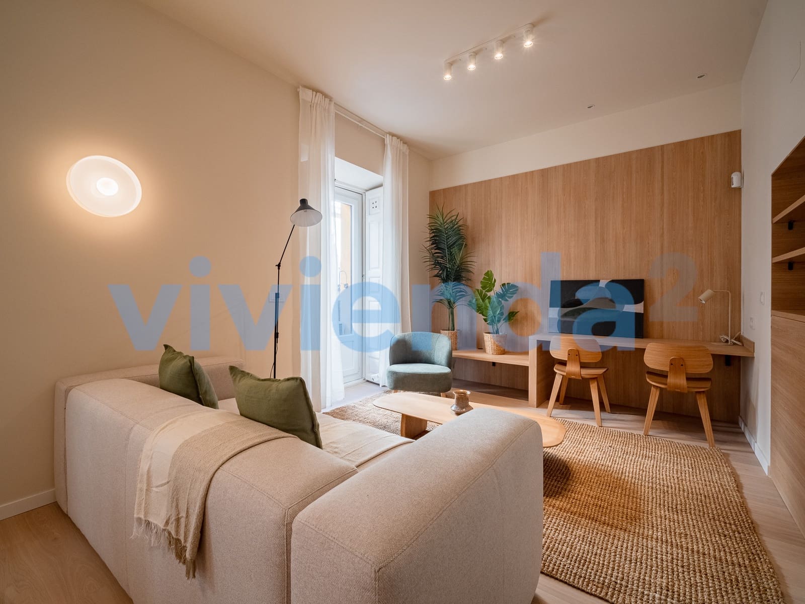 2 camera da letto Appartamento da affittare in Madrid citta - 2.250 € (Rif: 9530373)