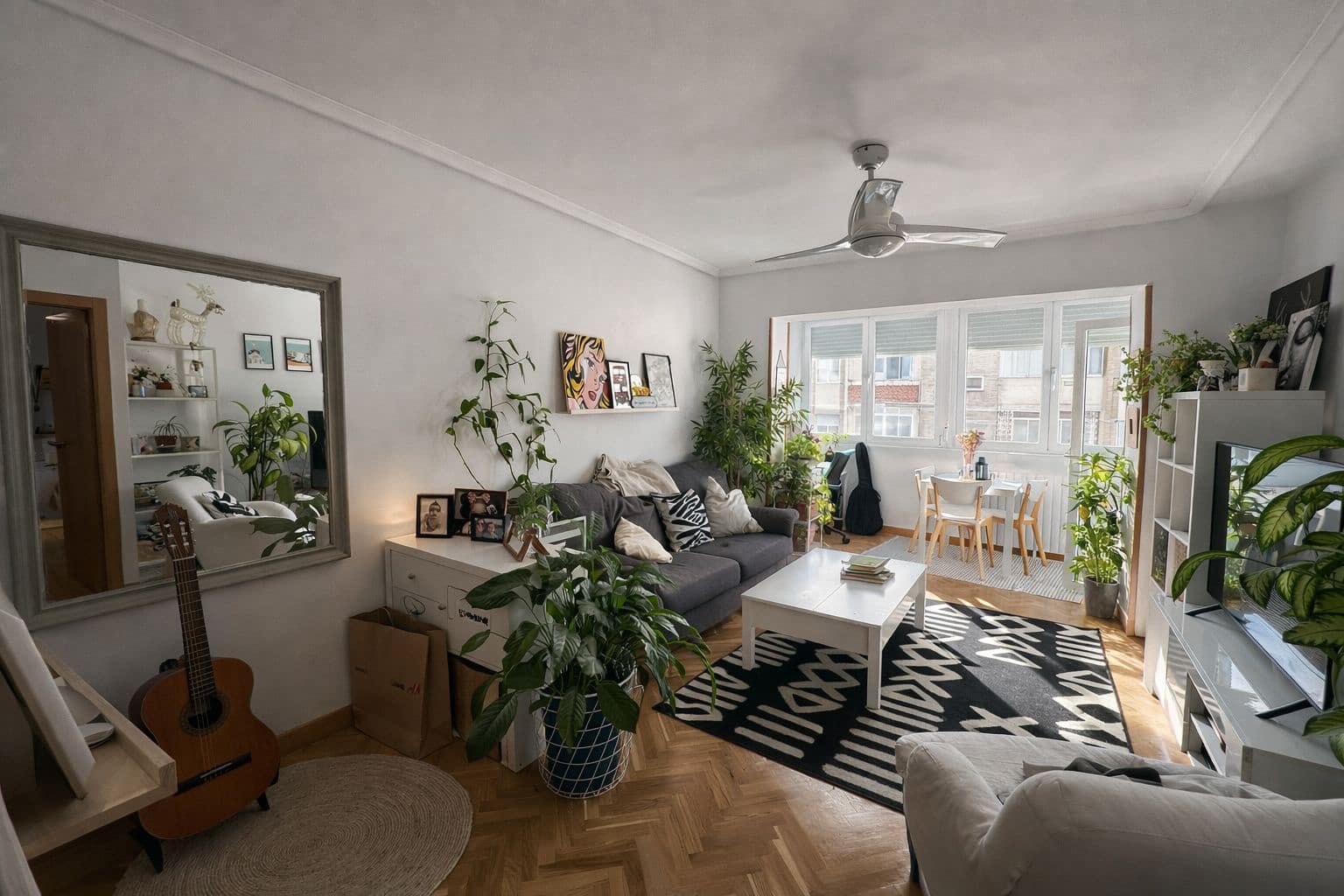 Appartement de 2 chambres à louer à Madrid ville - 1 450 € (Ref: 9533631)