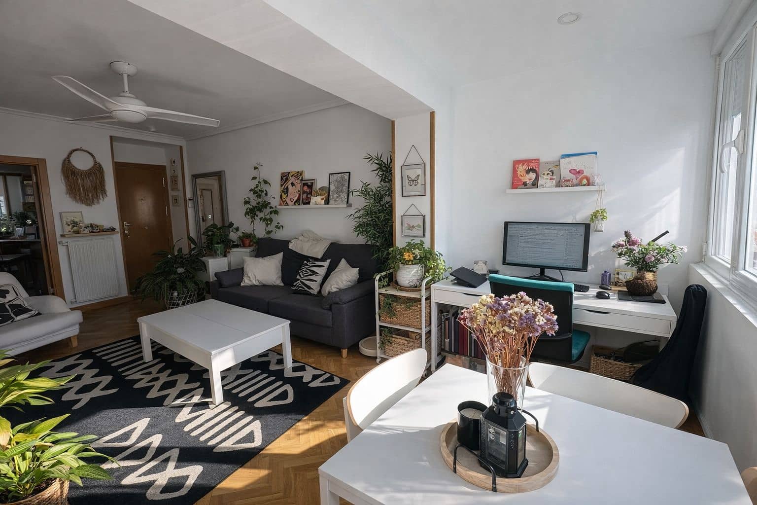 Appartement de 2 chambres à louer à Madrid ville - 1 450 € (Ref: 9533631)