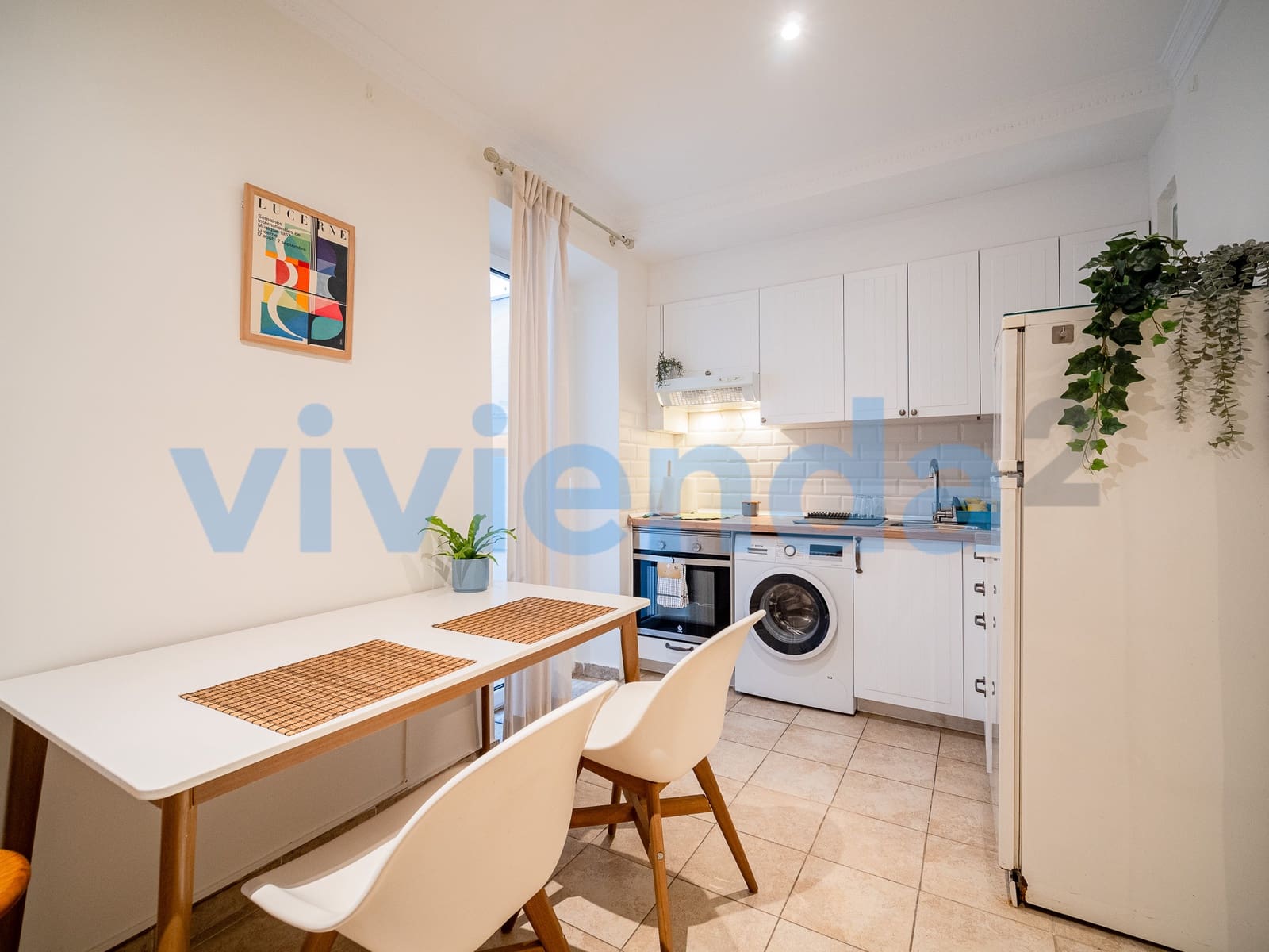 1 soveværelse Lejlighed til leje i Madrid by - € 1.100 (Ref: 9574109)