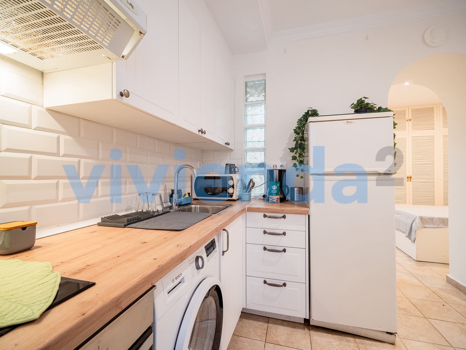 1 soveværelse Lejlighed til leje i Madrid by - € 1.100 (Ref: 9574109)