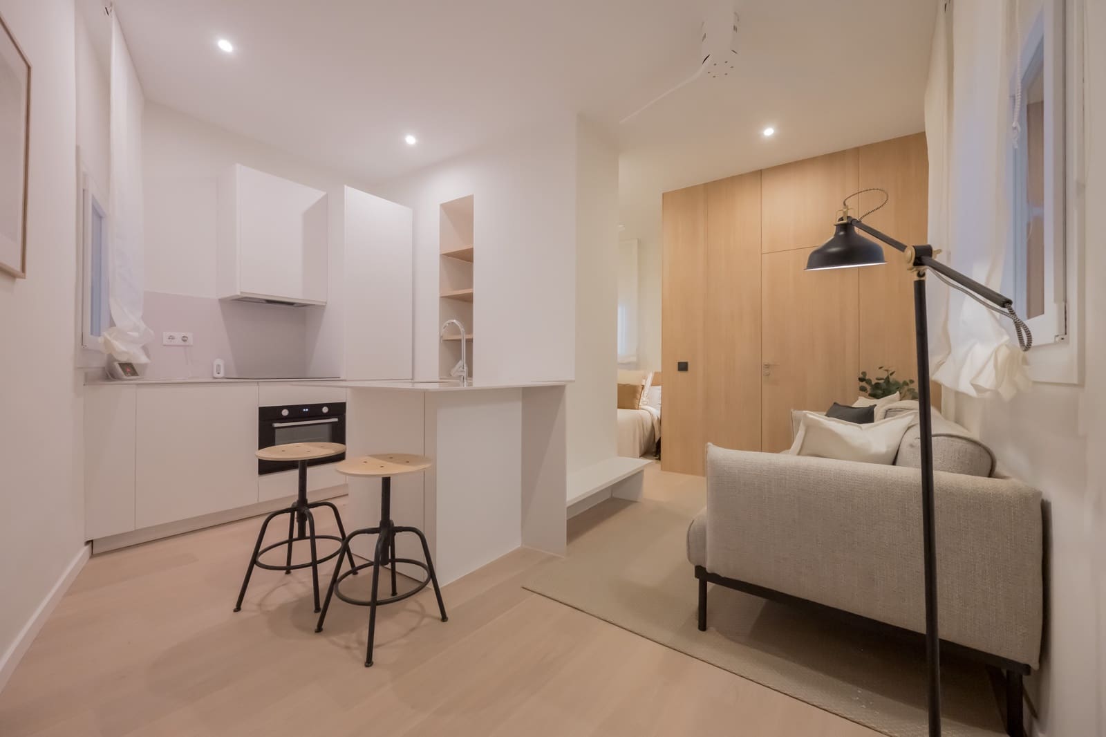 1 soveværelse Lejlighed til leje i Madrid by - € 1.270 (Ref: 9682408)