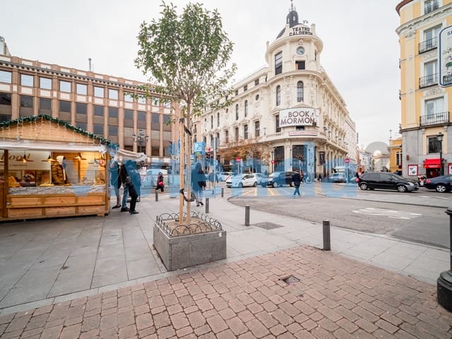1 slaapkamer Bedrijf te huur in Sol, Madrid stad - € 1.200 (Ref: 9873081)