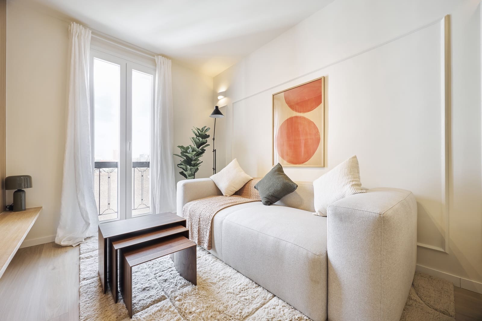 3 soveværelse Lejlighed til leje i Madrid by - € 2.545 (Ref: 9878180)