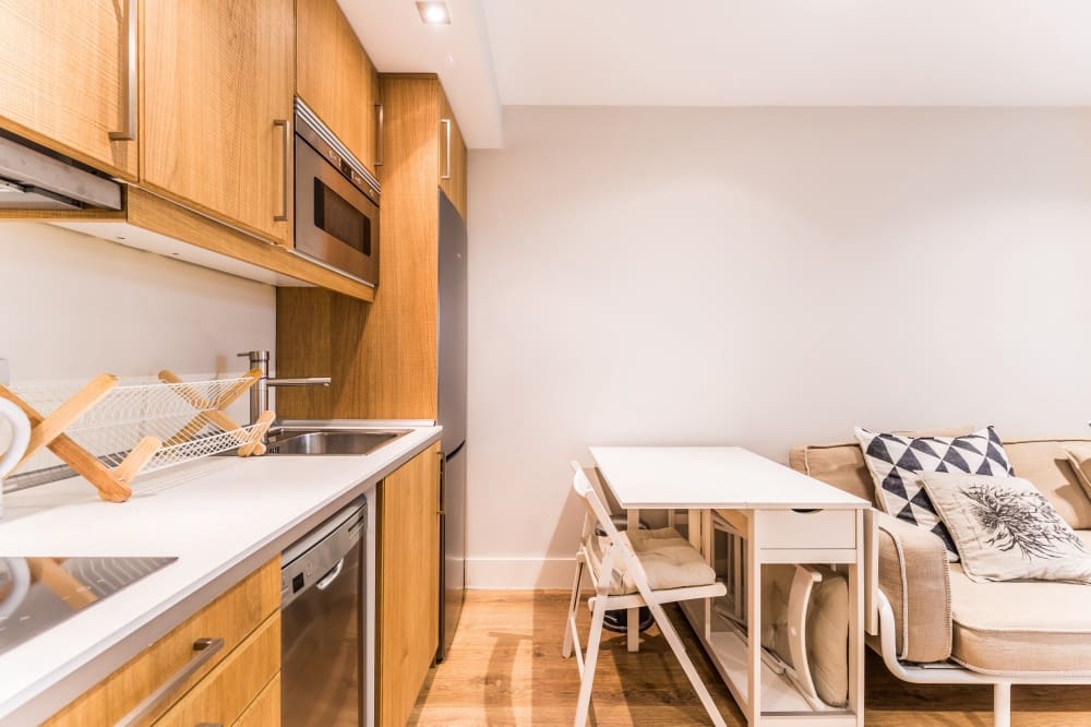 Appartement de 1 chambre à louer à Madrid ville - 1 300 € (Ref: 9921901)
