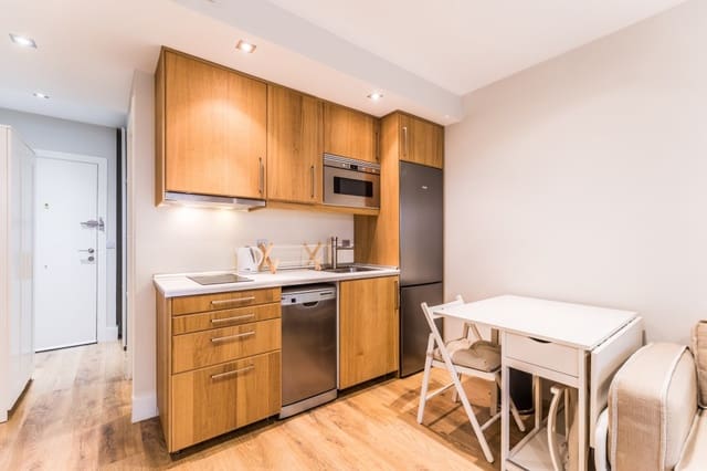 Appartement de 1 chambre à louer à Castellana, Madrid ville - 1 300 € (Ref: 9921901)
