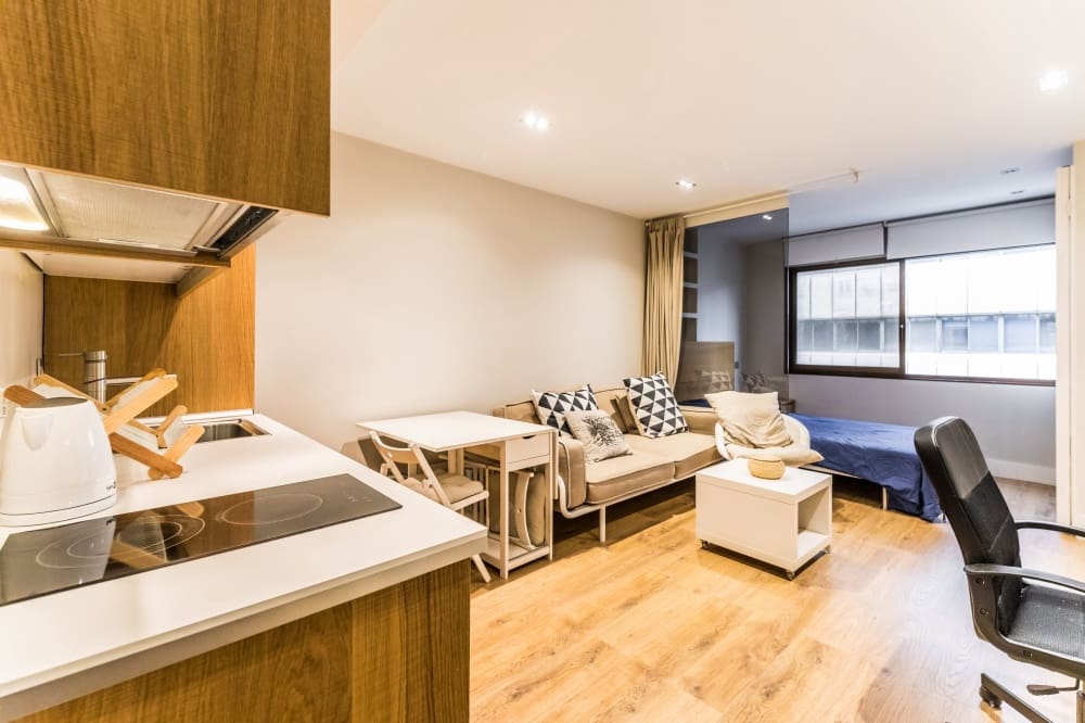 Appartement de 1 chambre à louer à Madrid ville - 1 300 € (Ref: 9921901)