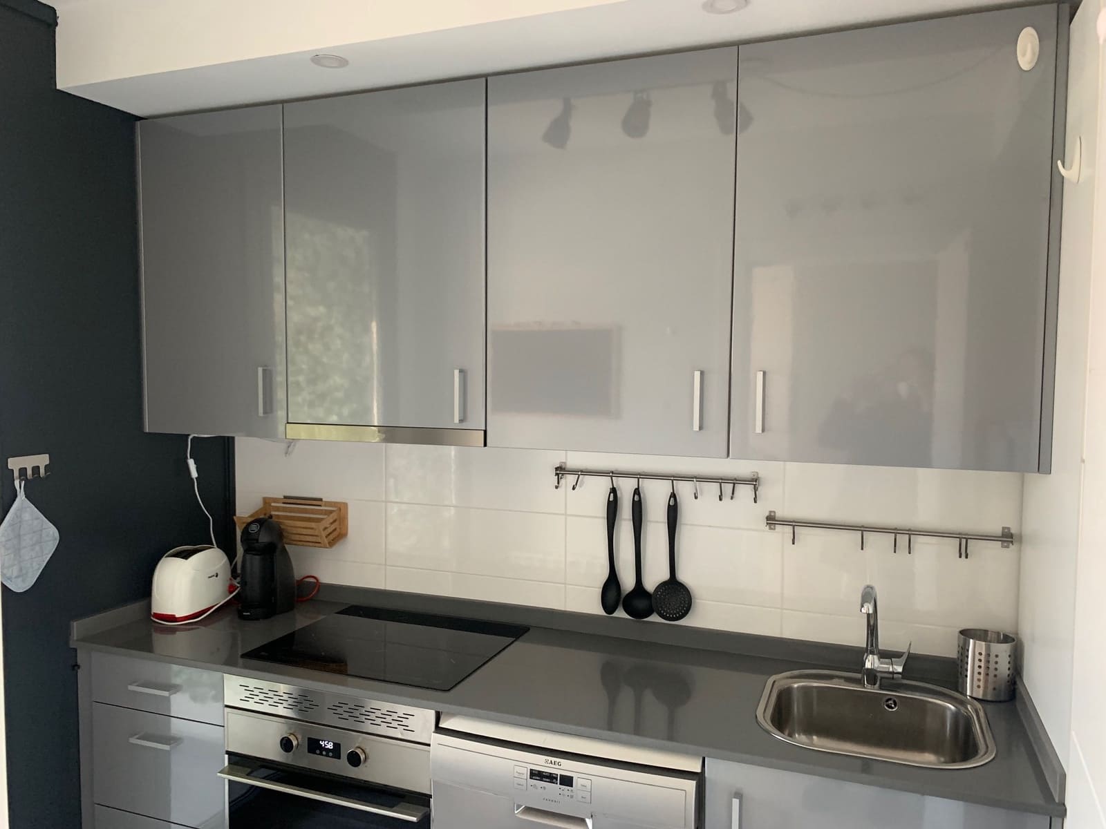 2 bedroom Flat for rent in Madrid city with pool garage - € 1,400 (Ref: 9986510)