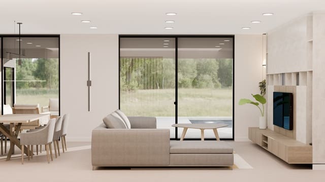 3 Zimmer Villa zu verkaufen in Pinoso mit Pool Garage - 310.000 € (Ref: 9049197)