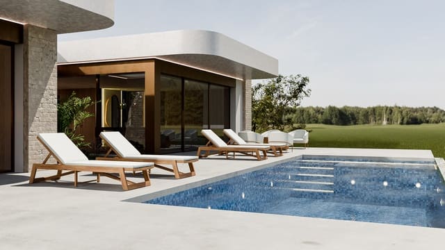 3 Zimmer Villa zu verkaufen in Pinoso mit Pool - 417.000 € (Ref: 9294731)