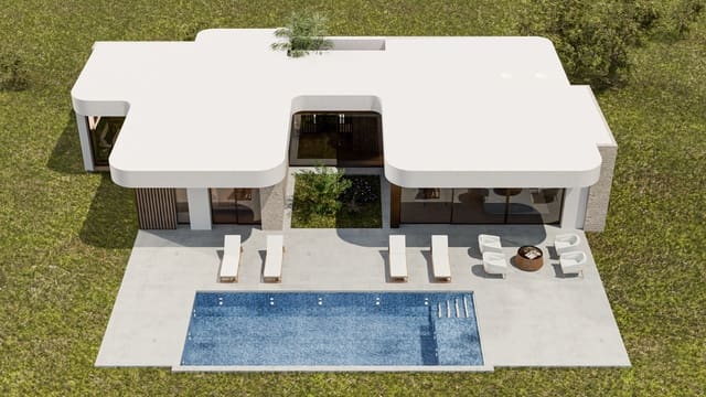 3 Zimmer Villa zu verkaufen in Pinoso mit Pool - 417.000 € (Ref: 9294731)