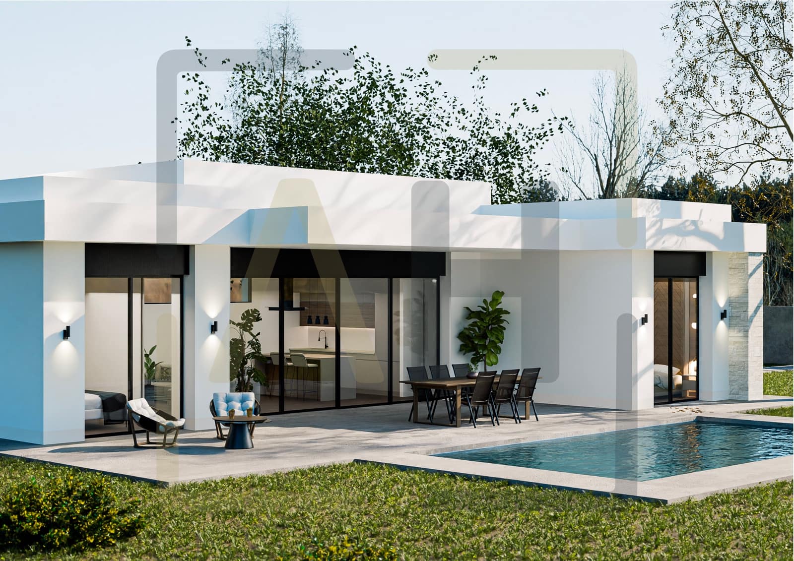 2 bedroom Villa for sale in Jumilla with pool - € 350,000 (Ref: 9542199)